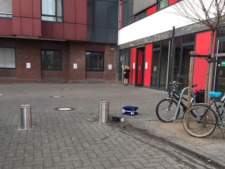 Ein schwerer Unfall mit glücklichem Ausgang