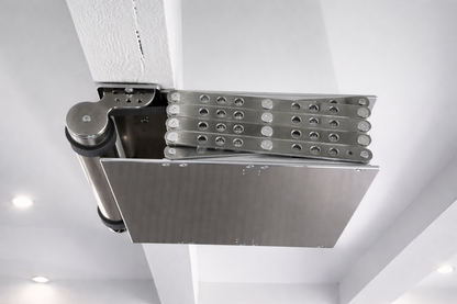 Beamer versenkbar in der Decke – geräuscharmer, motorisierter Beamer Deckenlift von Braun Antriebe
