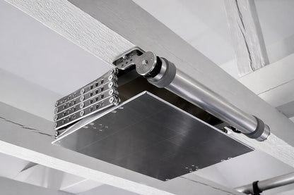 Beamerlift / Projektorlift X-Lift – motorisierter Beamer Deckenlift, elektrisch aus der Decke ausfahrbar