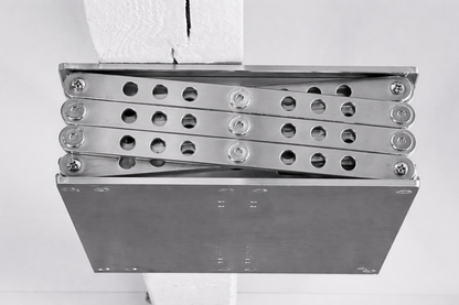 Bühnentechnik Deckenlift MINI – Lift für Scheinwerfer, LED und Lautsprecher, motorisiert, Braun Antriebe