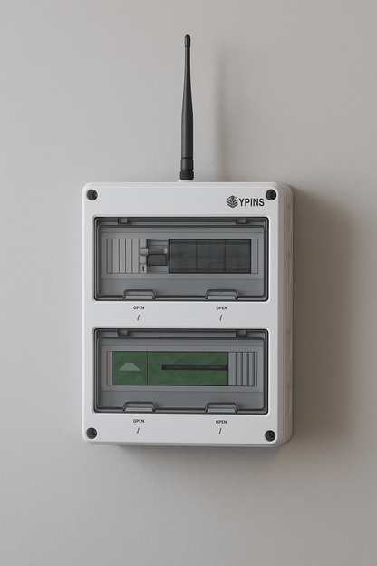Pollersteuerung für automatisch versenkbare Poller – Loxone-Zufahrtssteuerung, Braun Antriebe