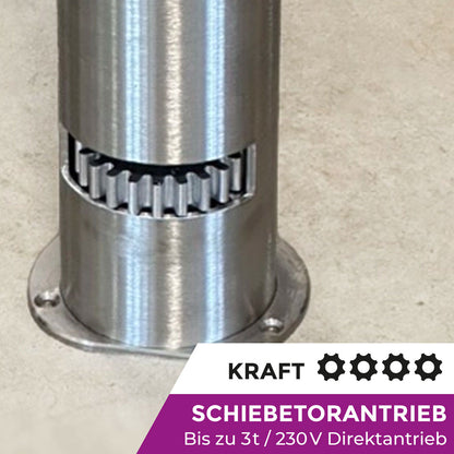 Schiebetorantrieb BA 230 von Braun Antriebe – 230-Volt-Kraftantrieb für Schiebetore