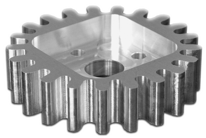 Schiebetorantrieb BA 230 – leiser 230-Volt-Rohrmotor, Braun Antriebe