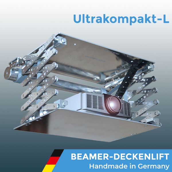 Beamerlift Deckenlift Projektorlift "Ultrakompakt-L Reihe" X-Lift